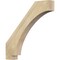 Ekena Millwork 4"W x 28"D x 28"H Imperial Rough Sawn Knee Brace, Douglas Fir BRC04X28X28IMP00RDF - alternate 1